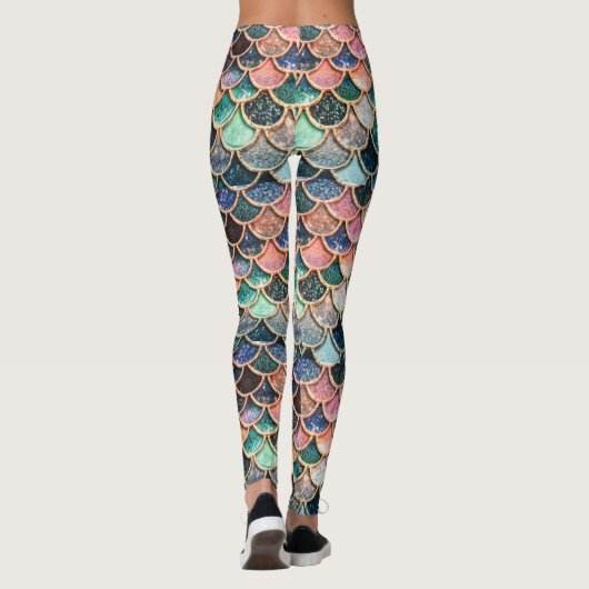 Meerjungfrau stuft Leggins ein (Rückseite)