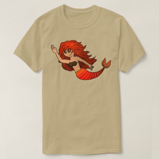 Meerjungfrau T-Shirt (Design vorne)