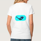 Meerjungfrau-T - Shirt (Rückseite)