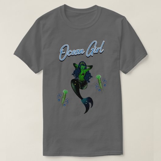 Meerjungfrau T-Shirt (Design vorne)
