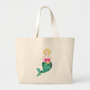 Meerjungfrau-Tasche Jumbo Stoffbeutel