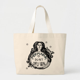 Meerjungfrau-Tasche Jumbo Stoffbeutel