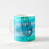 Meerjungfrau-Tasse, Ocean-Themed Coffee Cup, Magis Kaffeetasse (Vorderseite Links)