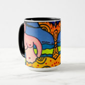 Meerjungfrau-Tasse Tasse (Vorderseite Links)