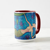 Meerjungfrau-Tasse Tasse (VorderseiteRechts)