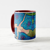 Meerjungfrau-Tasse Tasse (Vorderseite Links)