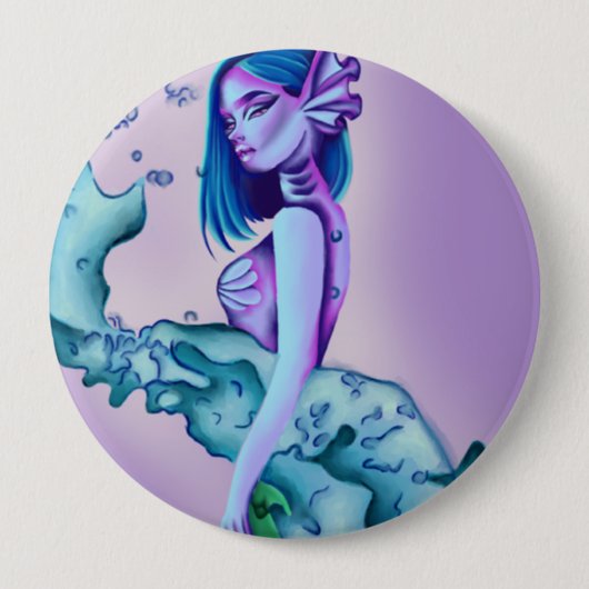 Meerjungfrau-Taste Button (Vorderseite)