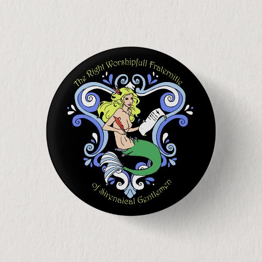 Meerjungfrau-Taverne (Farbe) Button (Vorderseite)