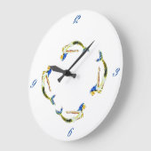 Meerjungfrau Thunder_Cove Große Wanduhr (Winkel)