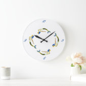 Meerjungfrau Thunder_Cove Große Wanduhr (Zuhause)