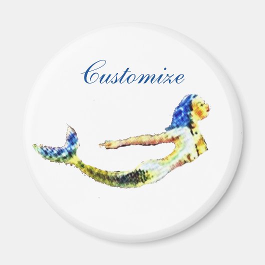 Meerjungfrau Thunder_Cove Magnet (Vorne)