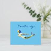Meerjungfrau Thunder_Cove Postkarte (Stehend Vorderseite)