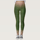 Meerjungfrau-Tonleiter Leggings Kelp-Wald 4 (Vorderseite)
