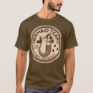 Meerjungfrau Tränen Potion Vintage Etikett T-Shirt