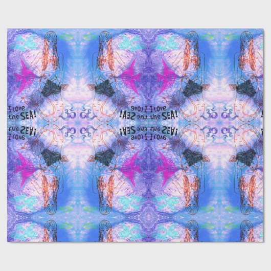 MEERJUNGFRAU-TRÄUMEN! GESCHENKPAPIER (Flach)