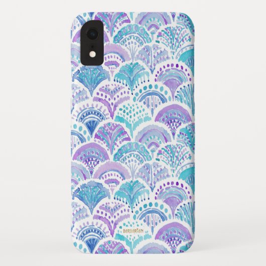 MEERJUNGFRAU TRÄUMT Aquarell Boho Case-Mate iPhone Hülle (Rückseite)