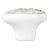 Meerjungfrau- u. Babykunst durch Amelia Bauerle Keramikknauf (Seitenansicht)