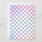 Meerjungfrau u. einladung (Rückseite)