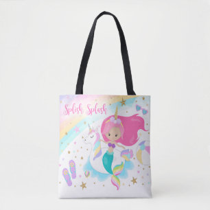 Meerjungfrau-u. Unicorn-Taschen-Tasche Tasche