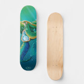 Meerjungfrau - Unbekannte Gewässer Skateboard (Vorderseite)