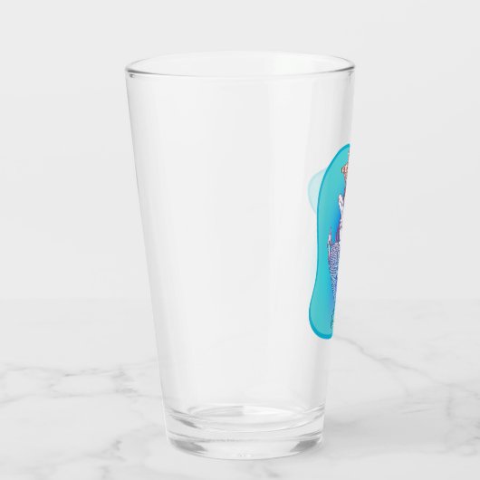 Meerjungfrau und Anchor Glas (Rechts)