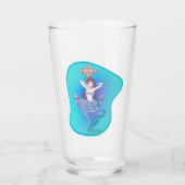 Meerjungfrau und Anchor Glas (Vorderseite)