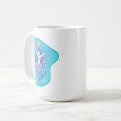 Meerjungfrau und Anchor Kaffeetasse (Vorderseite Links)