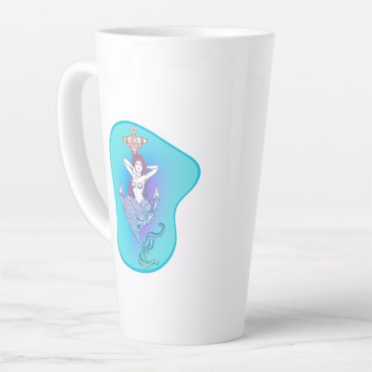 Meerjungfrau und Anchor Milchtasse (Linke Ecke)