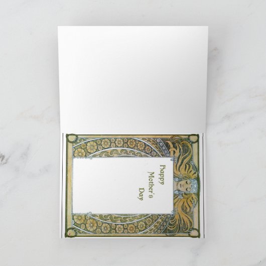 Meerjungfrau und Baby Karte (Innenseite)