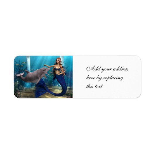 Meerjungfrau und Delfin (Vorne)