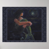 Meerjungfrau und der Mond Poster (Vorne)