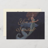 Meerjungfrau und die Einladung zum Blauen Fisch (Vorne/Hinten)