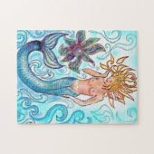 Meerjungfrau und die Perle Puzzle (Horizontal)