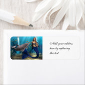 Meerjungfrau und Dolphin (Insitu)