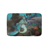 Meerjungfrau und Dolphin Badematte (Vorderseite)