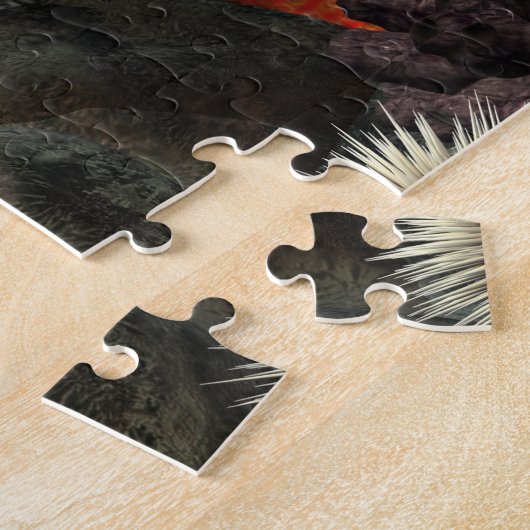 Meerjungfrau und Dolphin Puzzle (Seite)