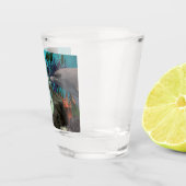 Meerjungfrau und Dolphin Schnapsglas (Rechts)