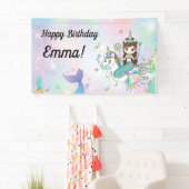 Meerjungfrau und Einhornkugel Banner (Insitu)