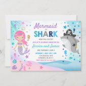 Meerjungfrau-und Einladung (Vorderseite)