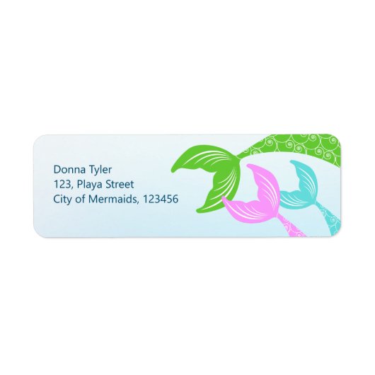 Meerjungfrau und Freundinnen Geburtstagsparty (Vorne)