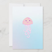 Meerjungfrau und Freundinnen Geburtstagsparty Dankeskarte (Rückseite)