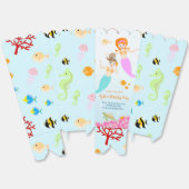 Meerjungfrau und Freundinnen Geburtstagsparty Geschenkschachtel (Ungeklappt)