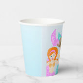 Meerjungfrau und Freundinnen Geburtstagsparty Pappbecher (Rechts)