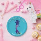 Meerjungfrau und Golden Hook Pappteller (Party)