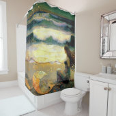 Meerjungfrau und Golden Sea Sprites Duschvorhang (Beispiel)