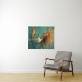 Meerjungfrau und Goldfish Wandteppich (Beispiel (Horizontal))