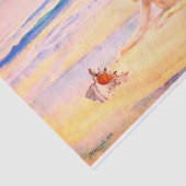 Meerjungfrau und Muschel Seidenpapier (Ausschnitt)