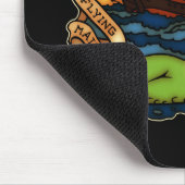 Meerjungfrau-und Piraten-Schiff Mousepad (Ecke)