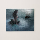 Meerjungfrau und Piratenschiff Jigsaw Puzzle (Horizontal)