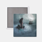 Meerjungfrau und Piratenschiff Magnet (Vorderseite/Rückseite)